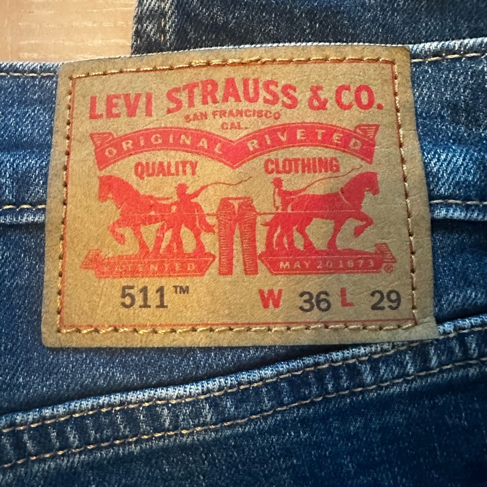 Men's 511 Levi's slim 36x29-NWT